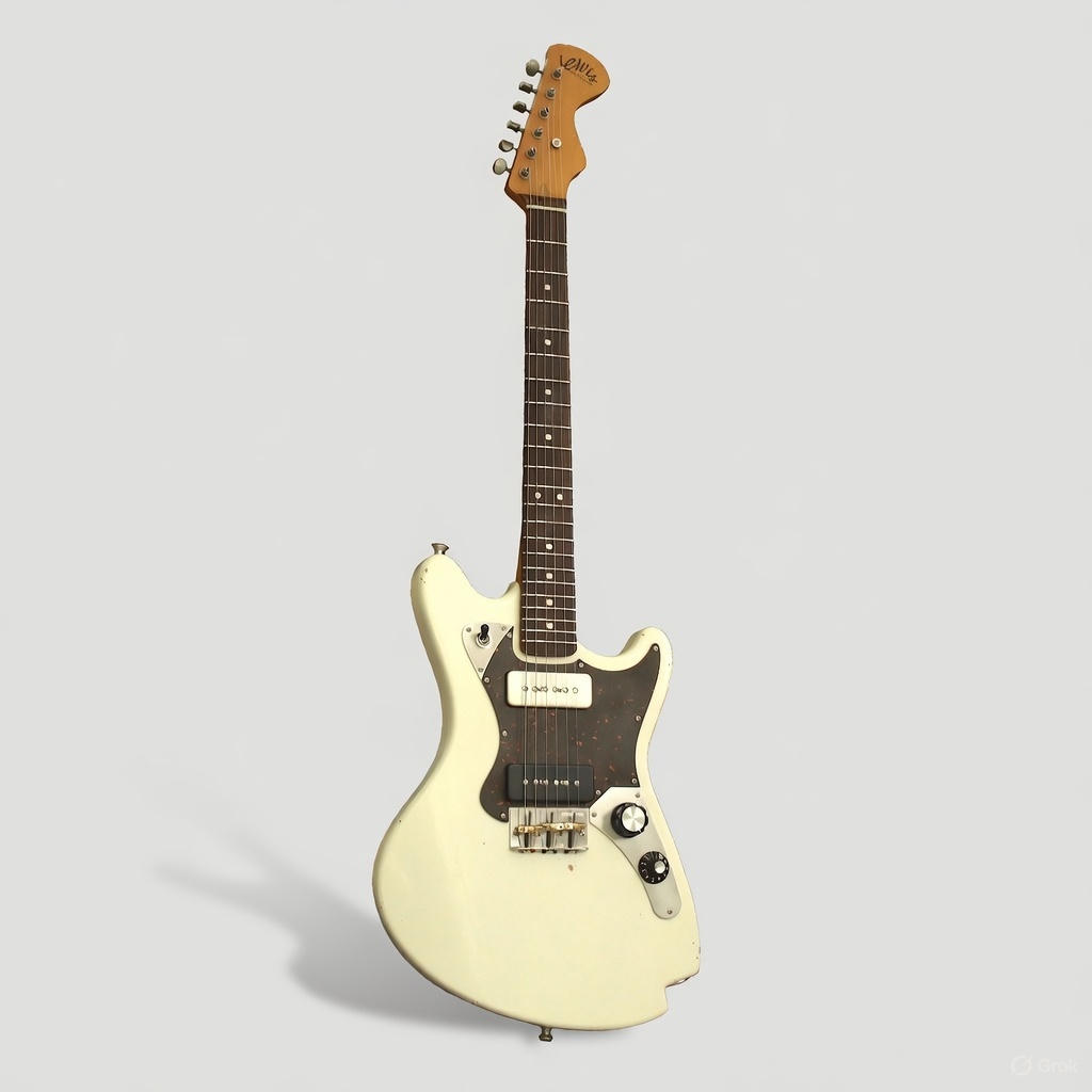 Lewis Guitars Minnow — handcrafted short-scale offset electric guitar