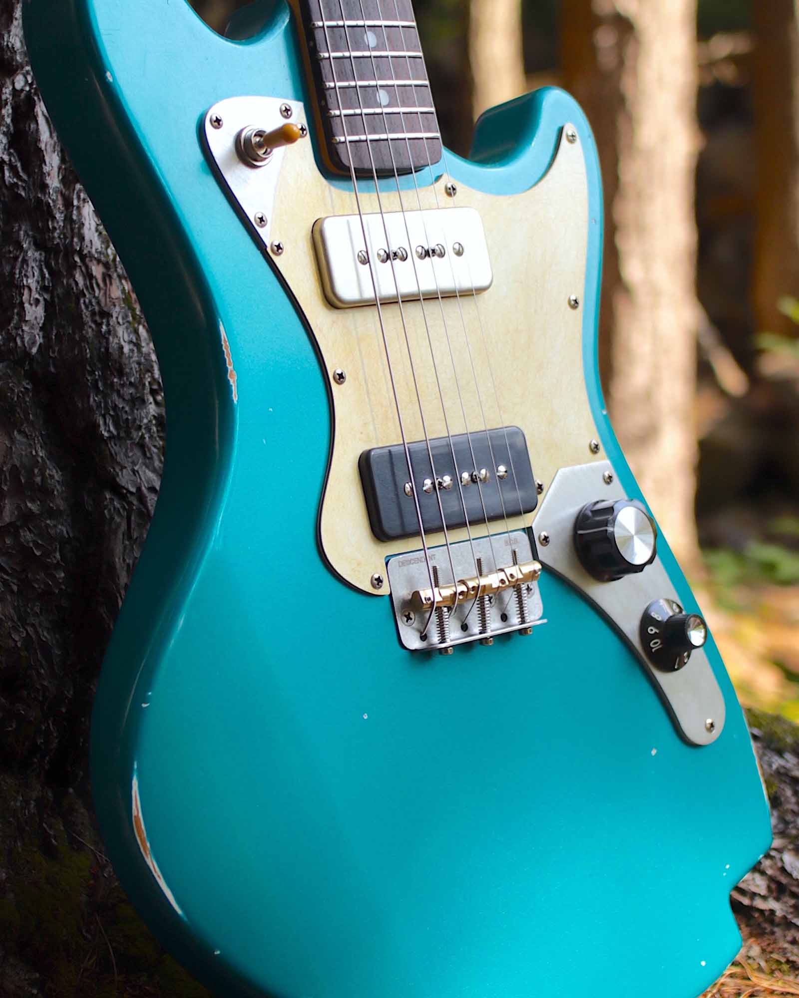 Edja Lake Blue Lewis Guitar