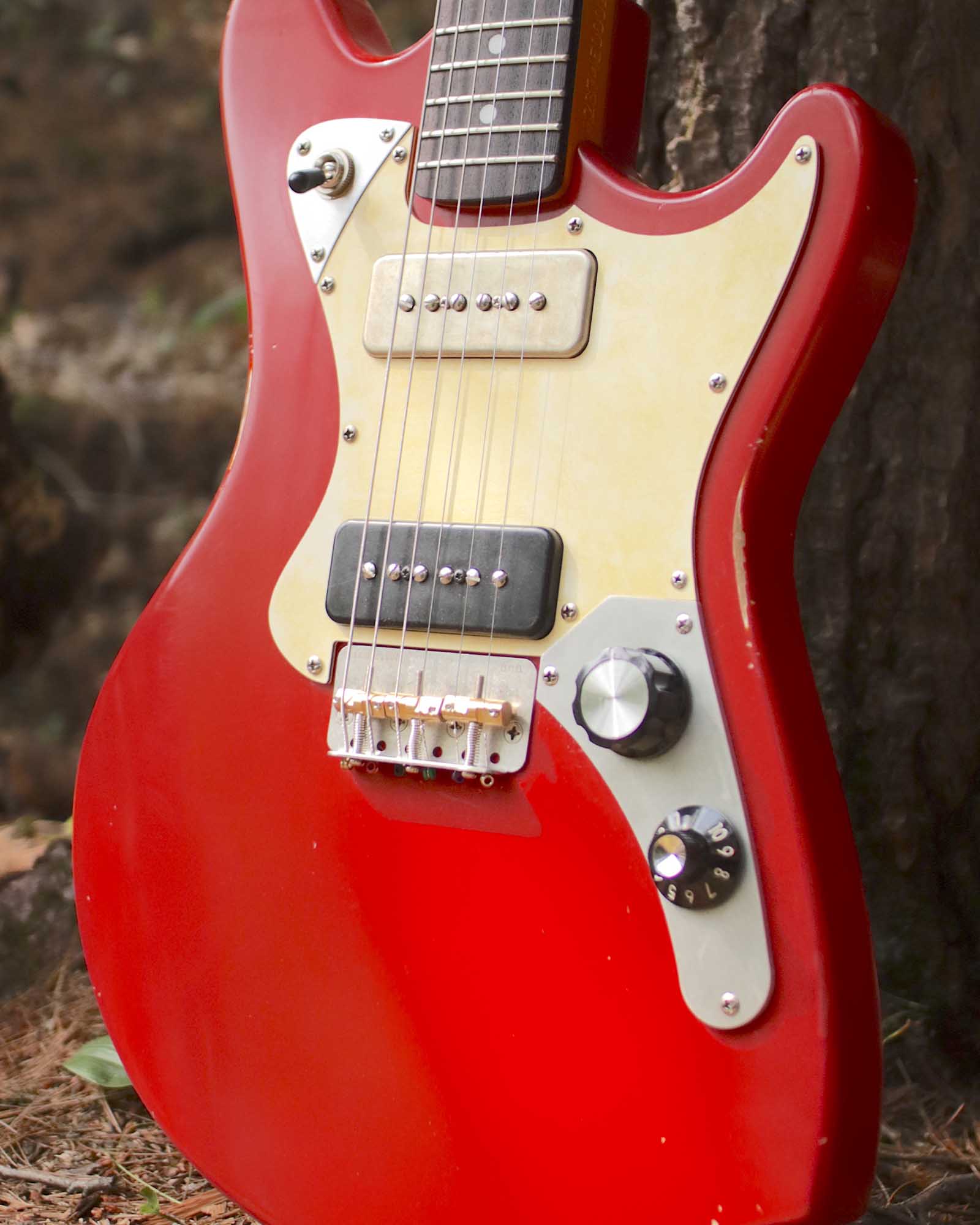 Matador Red Lewis Guitar