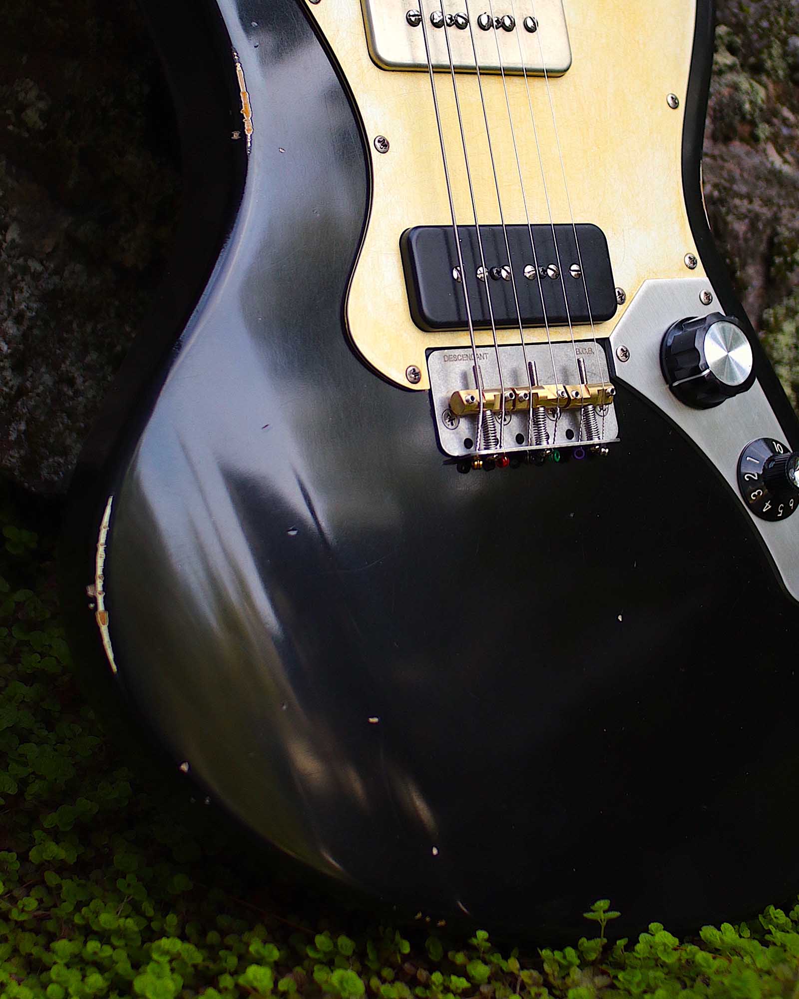 Mooney’s Bay Black Lewis Guitar