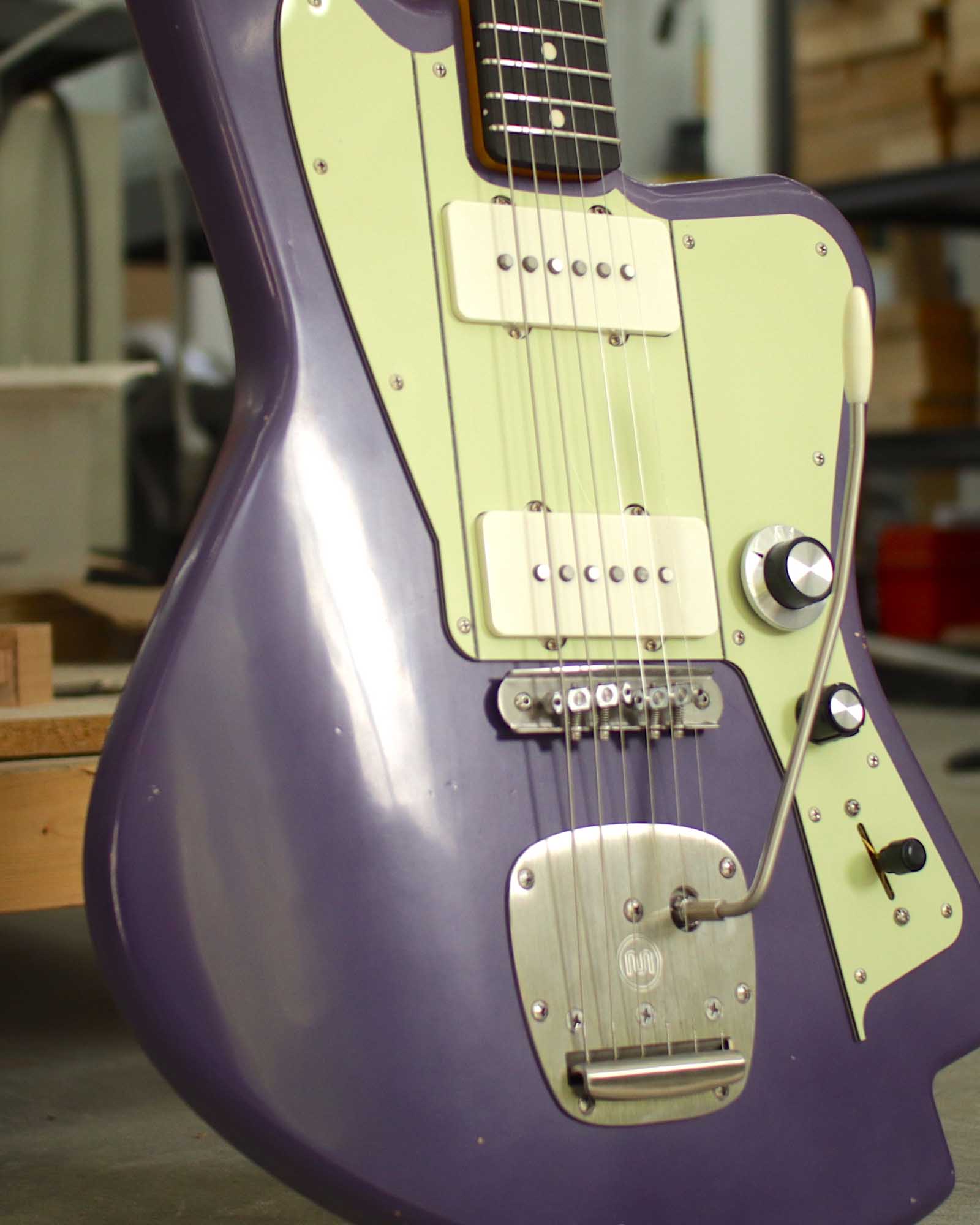 Persian Lilac Lewis Guitar