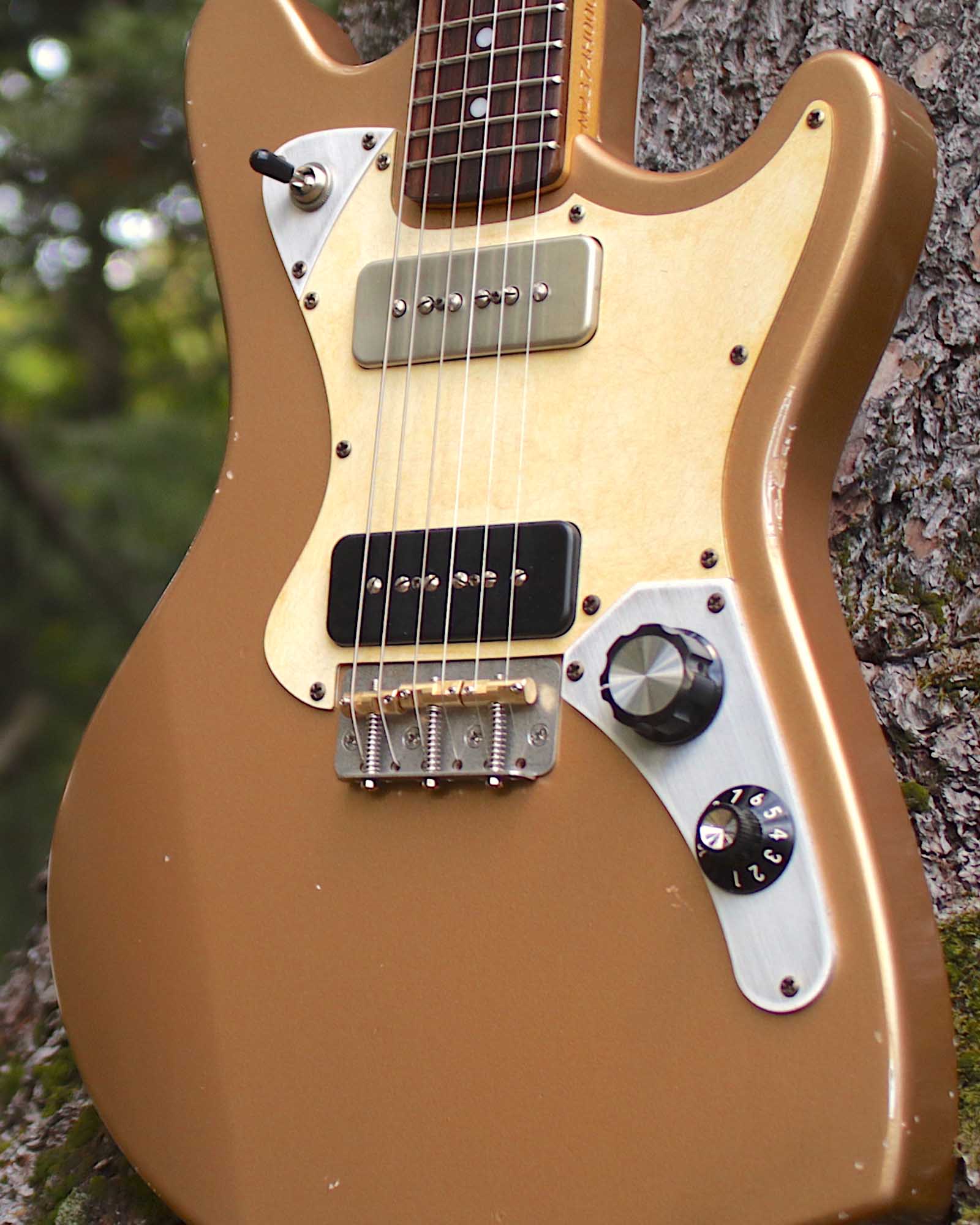 Wrightstown Gold Lewis Guitar