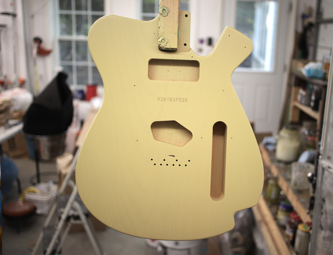 Beechwood Blonde Revealer in production